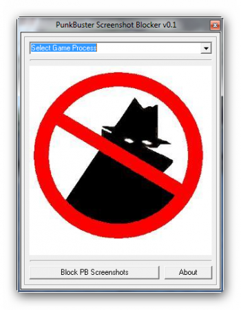 PunkBuster Screenshot Blocker