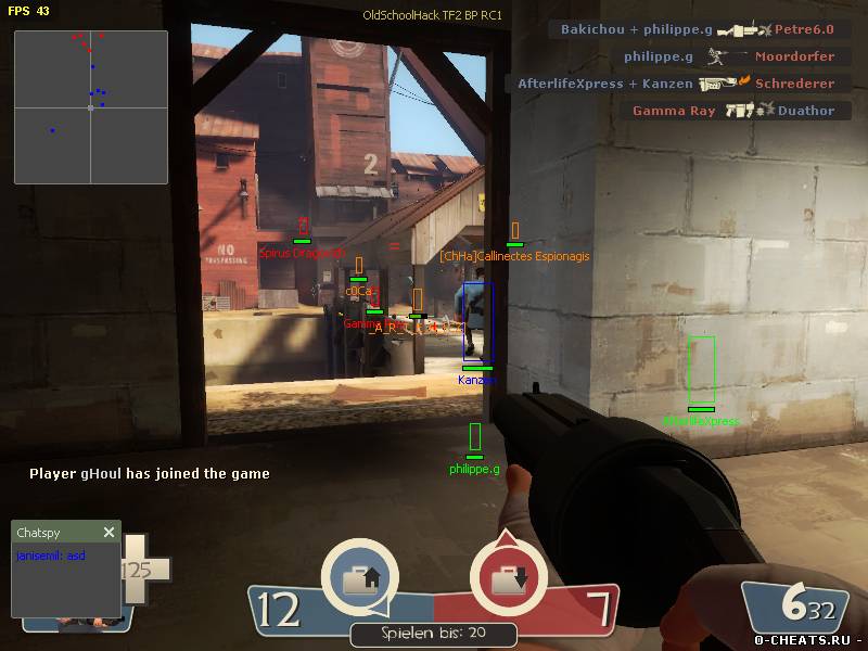 OldSchoolHack BP TF2 RC6