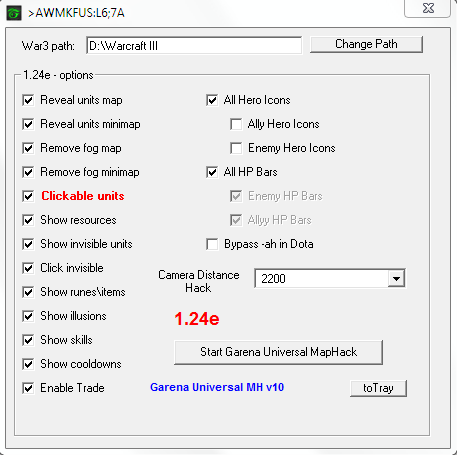 Garena Universal Maphack 10 - GUMH v10